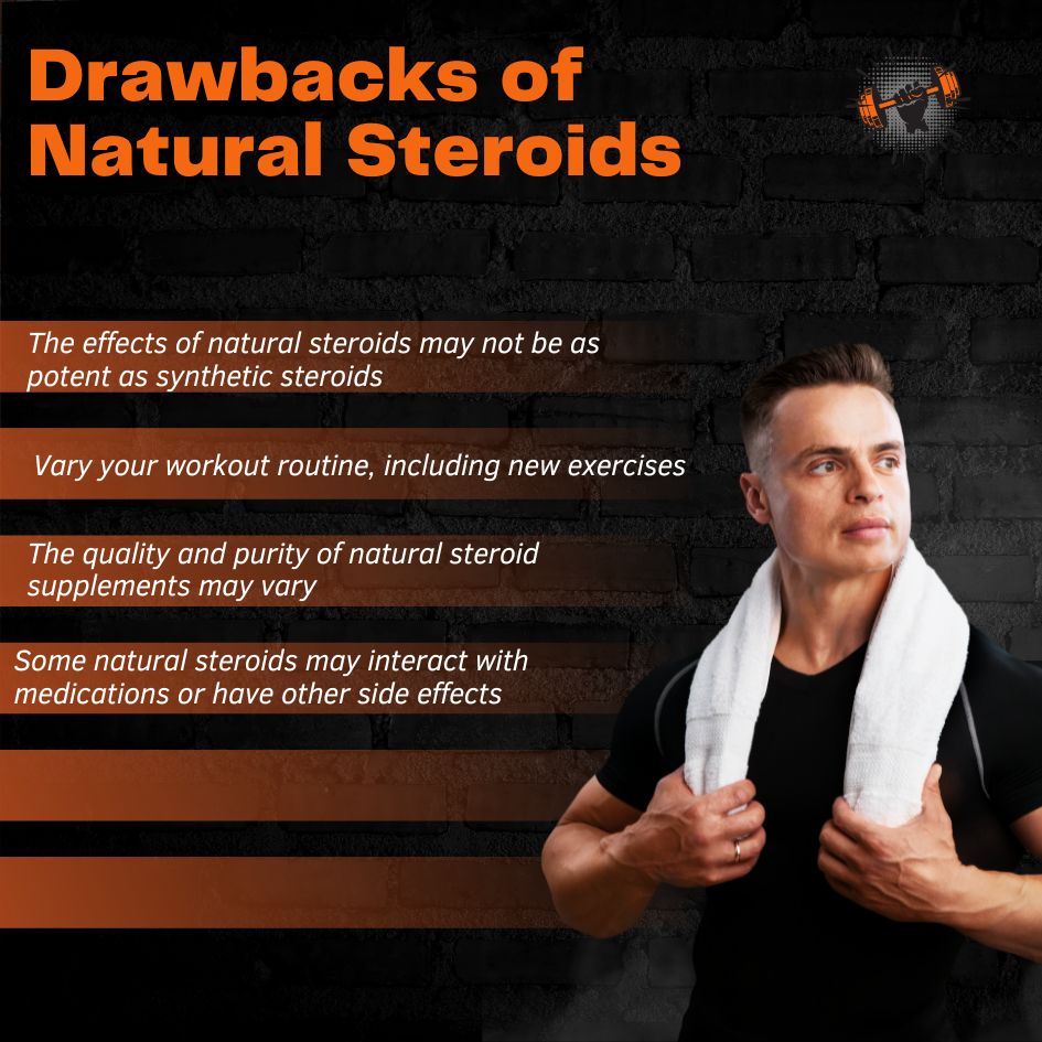 Drawbacks of Natural Steroids