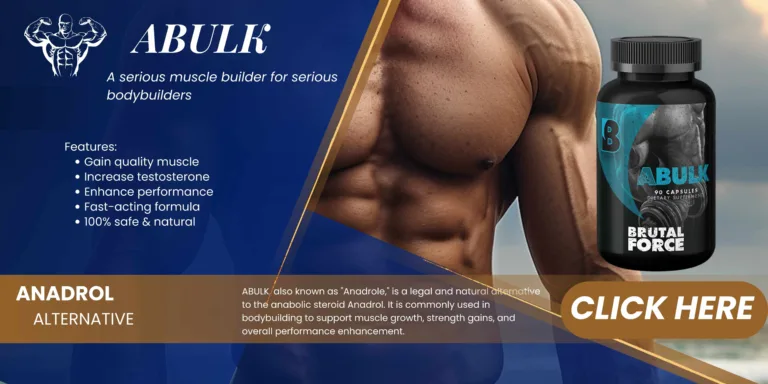 ABULK (ANADROL ALTERNATIVE) Best Legal Steroid For Strength & Stamina