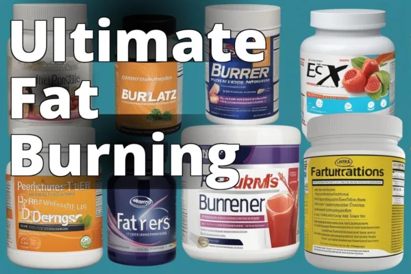 The featured image should contain a collage of the top 5 fat burners for women mentioned in the arti