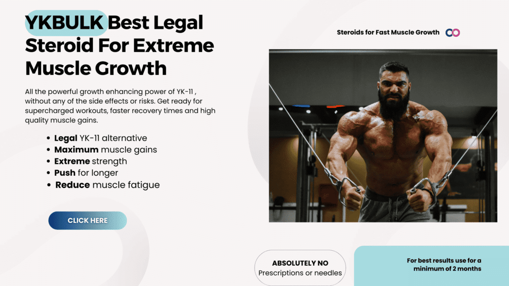 YKBULK Best Legal Steroid For Extreme Muscle Growth 