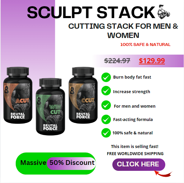 SCULPT STACK CUTTING STACK FOR MEN & WOMEN